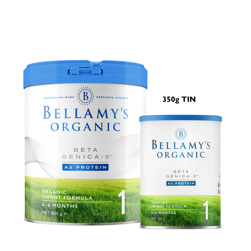 Step 1 Sữa Bellamy’s Organic Beta Genica-8™ số 1 lon nhỏ 350g (Đạm A2)